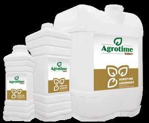 AGROTiME AGROMOSS ALGiNiK ASiT ve ORGANiK MADDE içerir Agromoss, deniz yosunu, amino asitler, sitrik asitin yanısıra fosfor, potasyum, demir, çinko ve bor içeren sıvı bir gübredir.