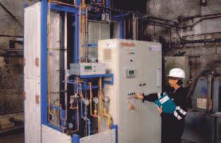 ALNAT HP, yüksek basınçlı gaz ile soğtuma, yağda su vermeyi ve dumanları ortadan kaldırır.