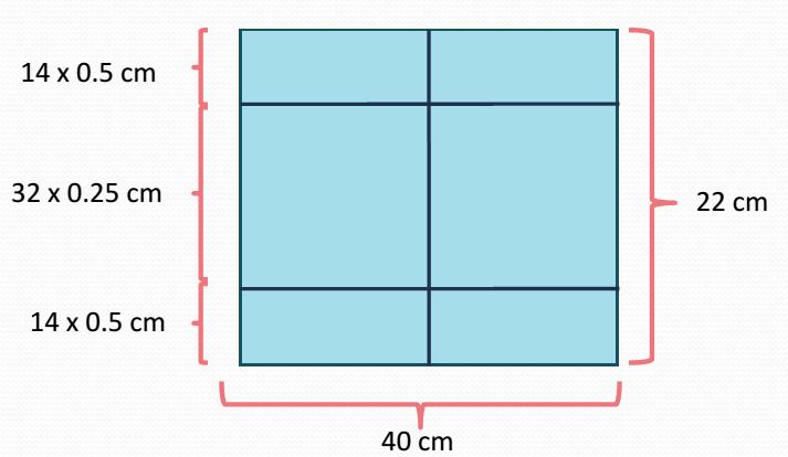 38 Şekil 3.6HD-MLC liflerinin toplam uzunluğu 3.1.2.