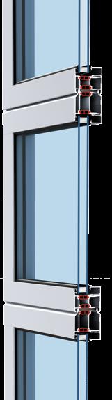 ALR 67 Thermo Glazing Daha iyi ısı yalıtımı için ALR 67 Thermo glazing ısı izolasyonlu profiller ve 67 mm derinlikte sunuluyor.