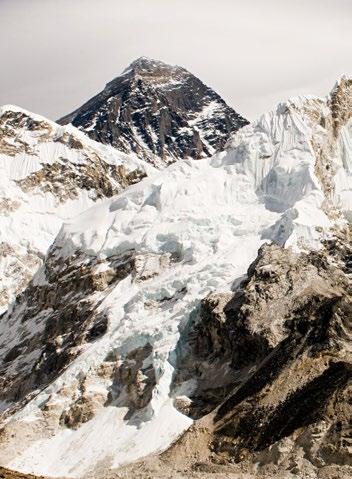 everest Zirvelerden gelen doğallık.