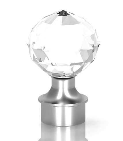 Dekorlu Tapa Ǿ 50 Crystal Sintered Tap Ǿ 50 Заглушка с декоративным кристалом