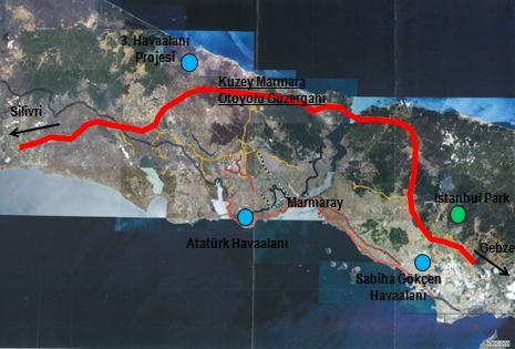 Kuzey Marmara Otoyolu ndan Riva ya Bağlantı Yolu olacağı bilinmektedir. Konu Gayrimenkulden Tespit Edilmiş Bazı Önemli Merkezlere Uzaklıklar; Yer Mesafe (km) Acarkent ~19 km. Kavacık ~23 km.