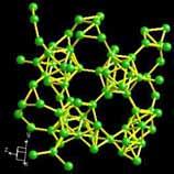 Kristalize bor görünüm ve optik özellikleri açısından elmasa benzer ve neredeyse elmas kadar serttir. Atomik Yapısı : Atomik Çapı: 1.17Å Atomik Hacmi: 4.