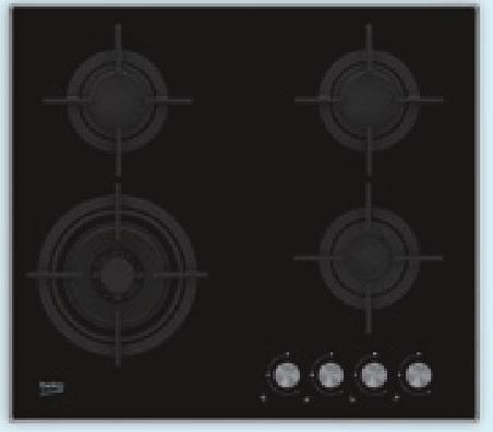 ayarlanabilen üst sepet Renk: Siyah cam YPIŞMZ ilir Gömüleb Düğme FE 24300 GR2OK 6 pişirme