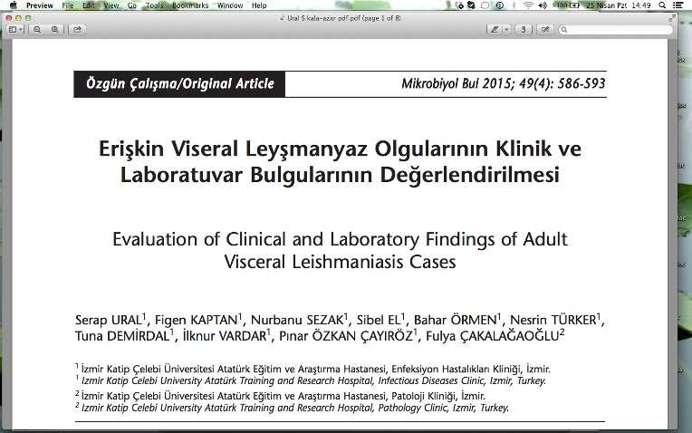 Araştırmacılar, 2000 ile 2013 yılları arasında visseral