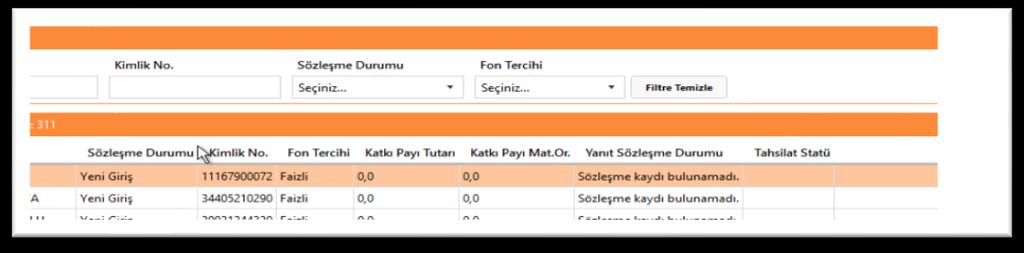 Sözleşme Durumu bilgisi personeliniz için bordro uygulamanızda tutulan durum bilgisidir.