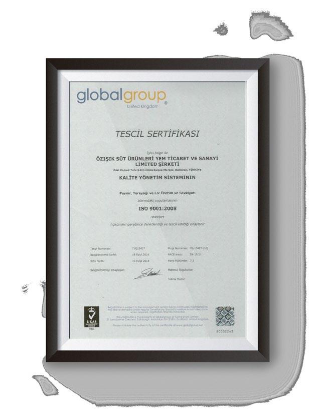 safety management system, ISO 9001: 2008 quality management system,