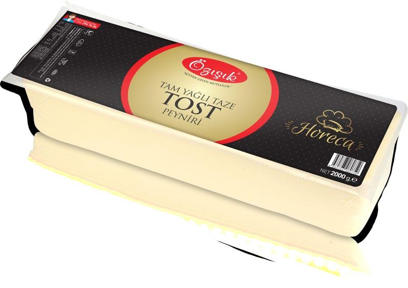 TOST PEYNİRİ TOAST CHEESE Tam Yağlı Taze Tost