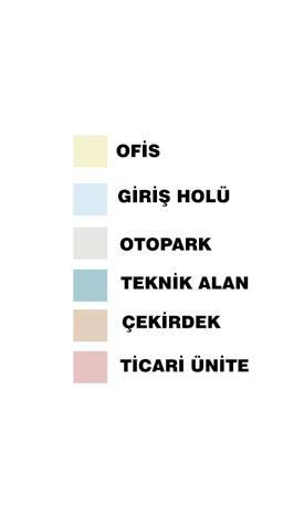 KAT 5. KAT 4. KAT 3. KAT 2. KAT 1. KAT (TESISAT KATI) ZEMIN KAT (PODYUM 2) 1. BODRUM KAT (PODYUM 1) 2.