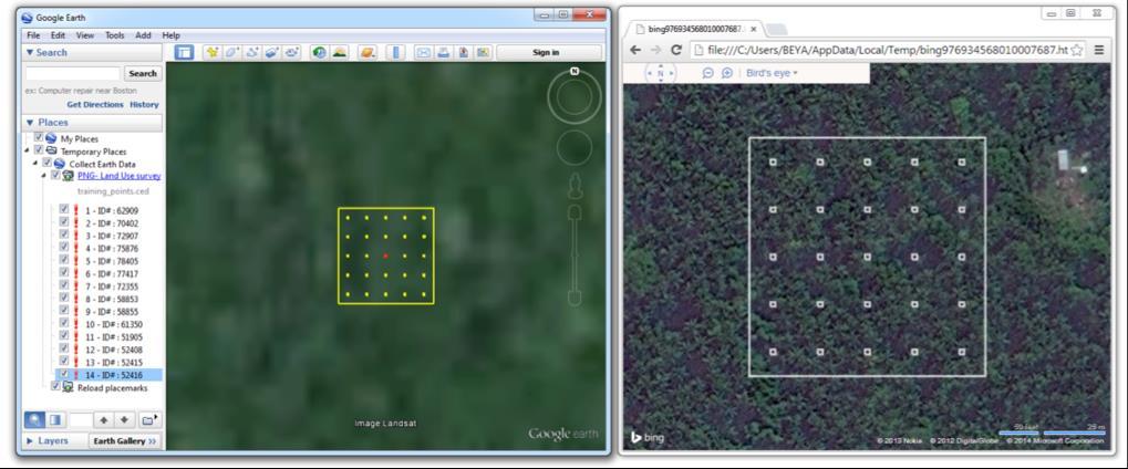 Tablo 2.7: Google Earth Pro ve Bing Maps (Mollicone vd., 2016). Collect; Veri tabanı oluşturma ve kullanılacak veri toplama şablonunun oluşturulduğu web tabanlı bir programdır.