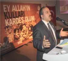 Peygamber, Kardeşilik Ahlakı ve Kardeşlik Hukuku konulu bir konferans sundular.