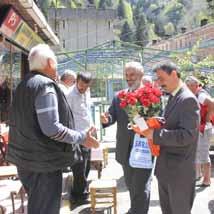 Çamlıhemşin Müftü Vekili İsmail Bademoğlu nun başkanlığında