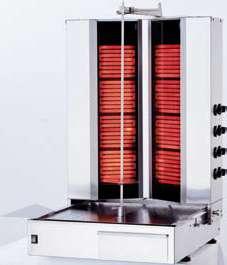 DÖNER OCAKLARI DONER KEBAB GRILLS DÖNER OCAKLARI / DONER KEBAB GRILLS ELEKTRİKLİ, ALTTAN MOTORLU, HAREKETLİ GÖVDE, CAMLI, V MODEL ELECTRICAL, BOTTOM MOTOR, MOVING BODY, WITH GLASS, V MODEL KLG 171-V