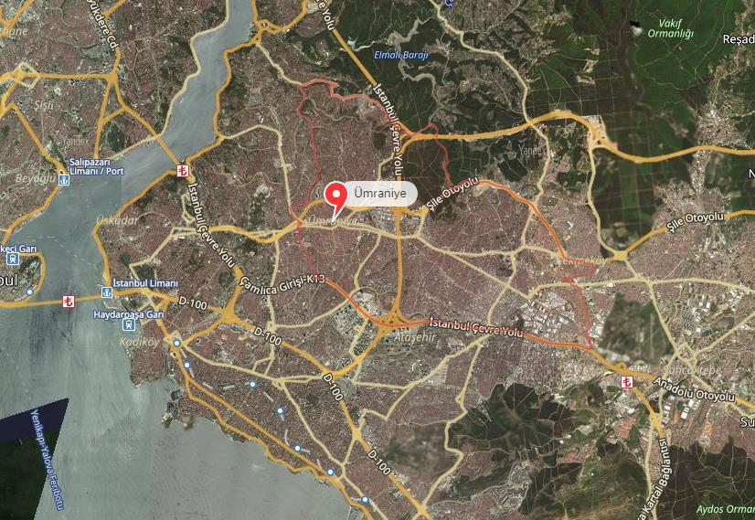 3 - DEĞERLEME KONUSU TAŞINMAZ İLE İLGİLİ BİLGİLER 3.1 - Tanımı Değerlemeye konu olan proje; İstanbul İli, Ümraniye İlçesi, Site Mahallesi, 2432 ada 11 parselde yer alan 22.