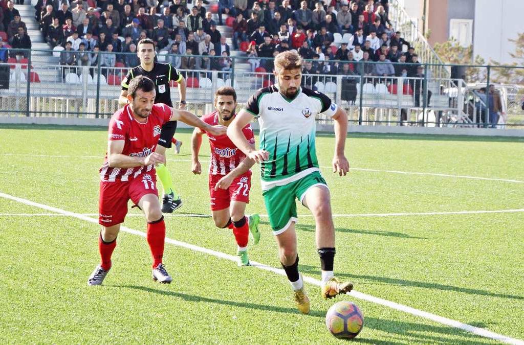 hafta maçlarýnda gol atýlýrken, þampiyonluk hesaplarý yapan Yozgatspor 959, Ünye 95, Çankýrýspor ve Yeni Amasyaspor haftayý kayýpsýz kapattý.