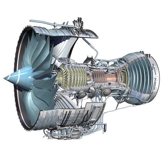 Malzeme Seçimi Örnekleri Jumbo jetlerde kullanılan Rolls-Royce RB211 turbofan motor: Turbofan kanatçıkları oldukça önemli Yüksek E, akma ve tokluk