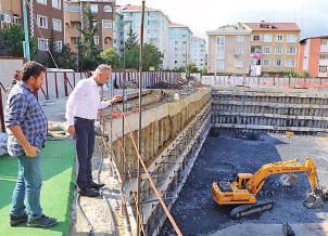 13 bin m2 üzerine çalışmaların başladığı yeni tesiste; derslikler, konferans salonu ve sosyal alanlar bulunacak.