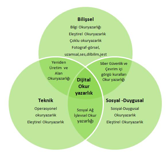 80 Battal Göldağ & Sevtap Kanat karmaşık bilişsel, motor, sosyolojik ve duygusal becerileride içerir (Eshet-Alkalai, 2004, s.93).