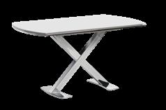 Krom Kaplama Chrome Plating - Kolay Montaj Easy Mounting EN 858 BEYAZ SABİT MASA / WHITE TABLE