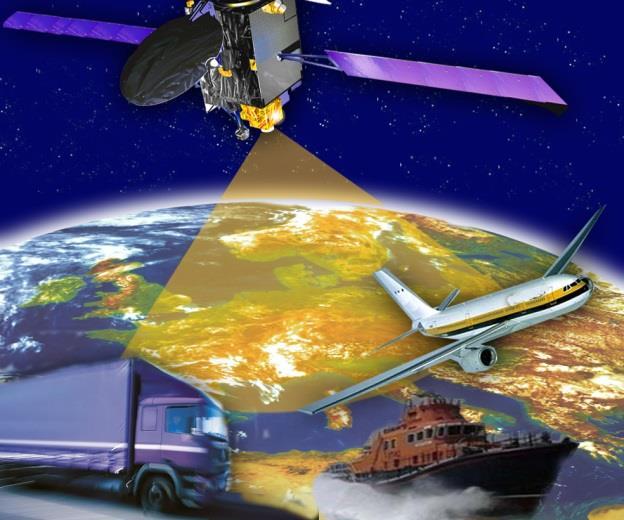 (Uydu ve Uzay Teknikleri) Global Konumlama Sistemi (GPS): En az 4 uydudan gelen