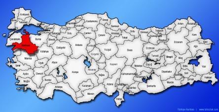 Yüzölçümü 14 299 km2 olan Balıkesir İli, Kuzeybatı Anadolu da yer almaktadır. Doğuda Bursa ve Kütahya İlleri, güneyde Manisa ve İzmir İlleri, batıda ise Çanakkale İli ile komşudur.