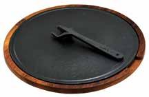 ) / Ağırlık (ort.) LV HRC HP 29 AS 261 IR Ø: 30 cm 1-2 3,41 kg Description: Wooden and Cast Iron Hot Plate Service Platter. Material / Finishing: Iroko / Natural Color. Material Thickness: 2,5 cm.