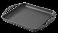 67 GRILL PLATES IZGARA TAVA Color / Renk LV RE TV 24 w: 24,8 cm l: 30,8 cm h: 3,3 cm 0,74 lt 2-4 2,40 kg Description: Frying / Grill Pan. Round, Integral metal handles. Diameter (Ø)24 cm.