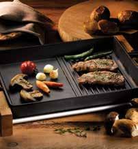 Rear Side: Smooth Surface Front Side: Grill Shape LV ECO HP 2215 T13 K44 w: 30 cm l: 30 cm h: 12,3 cm - 1-2 4,44 kg Description: Hot Plate and wooden service stand. Rectangular.