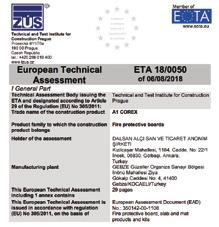 DALSAN ürün-sistem geliştiren ve bu ürünleri-sistemleri akredite kuruluşlarda test ettiren, bu anlamda ürünlerine ve sistemlerine güvenen, sektöre öncülük eden bir firmadır.