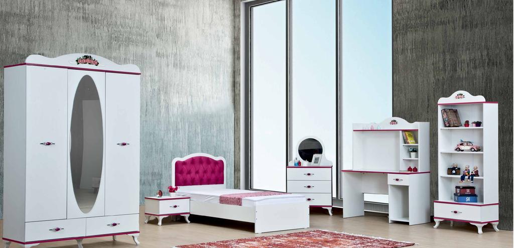 Pink Genç Odasi/ Bedroom