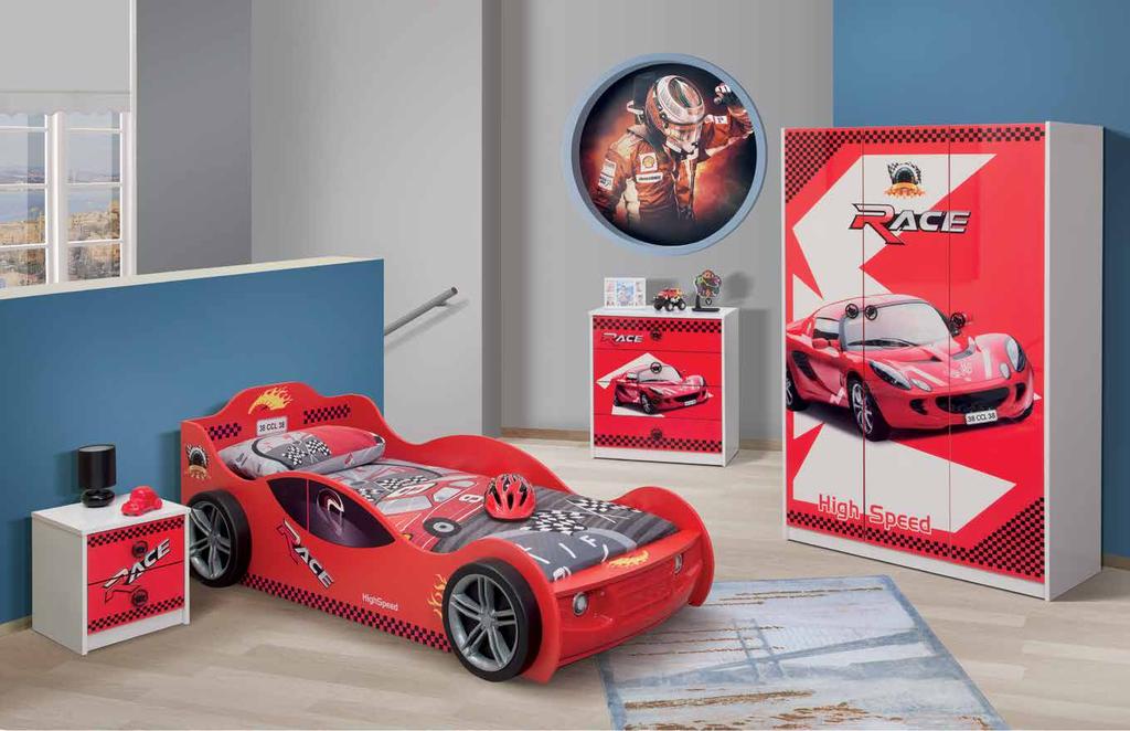 Red Car Çocuk Odası /