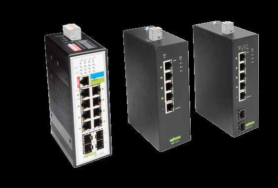ENDÜSTRİYEL SWITCH PoE+ ile yeni sistem dizaynı Güç kaynağı ve veri transferi Ethernet Kablo ile: WAGO nun yeni Power-over-Ethernet (PoE)(ethernet kablosu üzerinden besleme) Switch leri ethernet