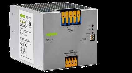 EPSITRON EKO Güç Ekonomik Güç Kaynağı Yeni ekonomik güç kaynakları; EPSITRON EKO Power 3-faz güç kaynağı ile 24VDC ve 20 A ya da 40 A çıkışlarda gücü güvenle makine ve sistem uygulamalarında