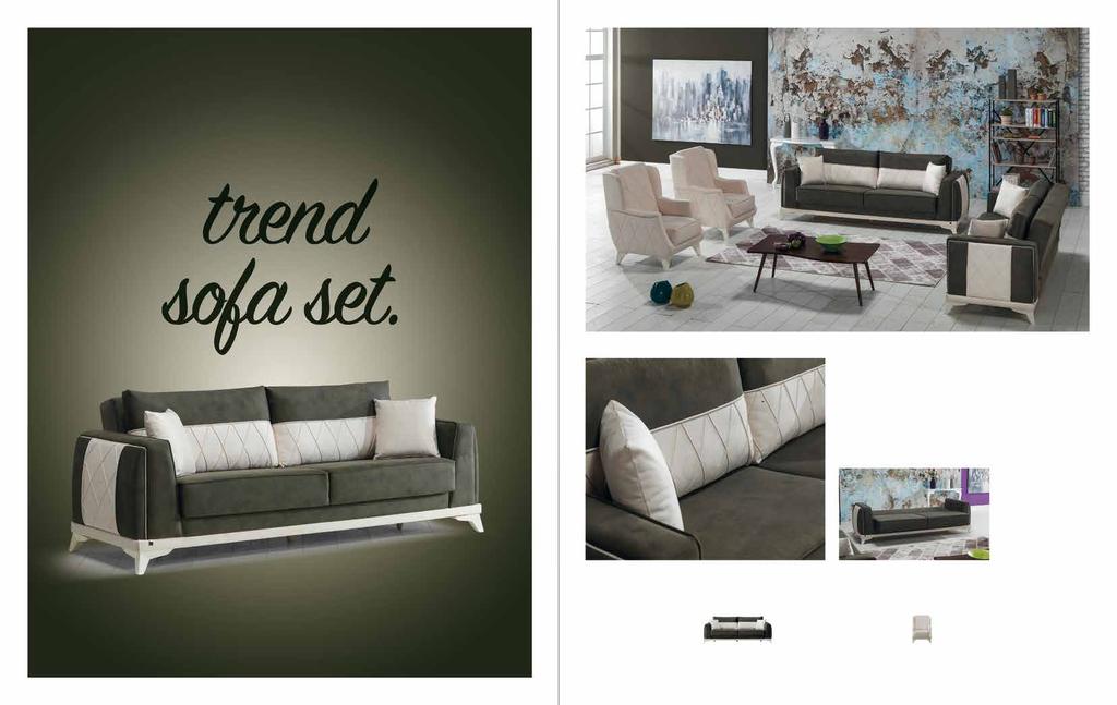 Trend. Koltuk Takımı / Sofa Set Adı gibi evlerde trend olacak bir koltuk takımı.