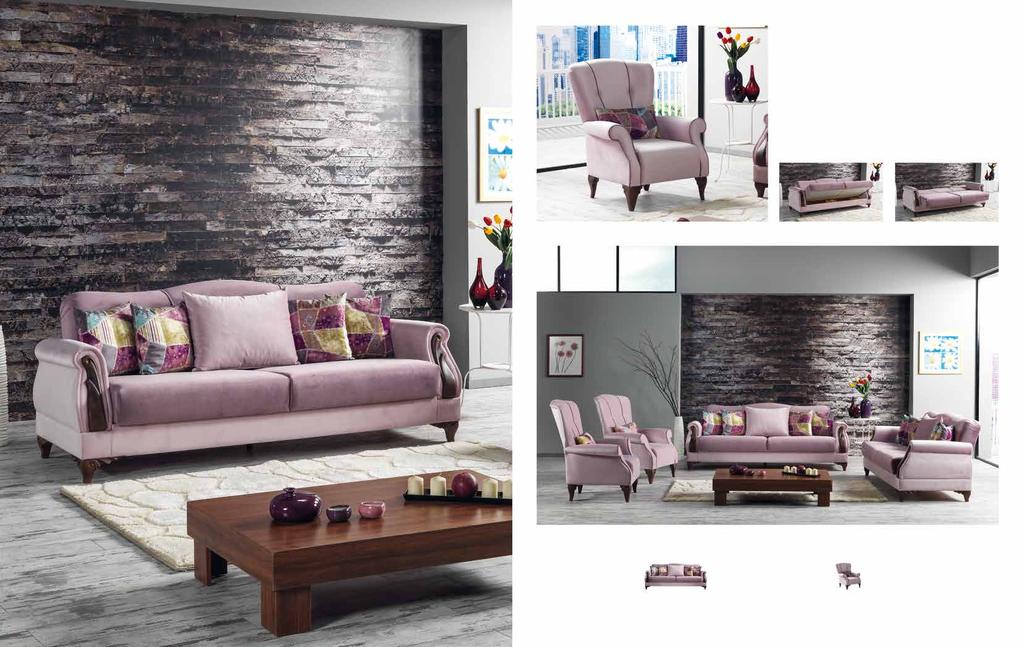 Alara. Koltuk Takımı / Sofa Set Modern ve klasiğin sentezi Alara, kumaşı ve fark yaratan detaylı berjeri ile konforun keyfini çıkracaksınız.