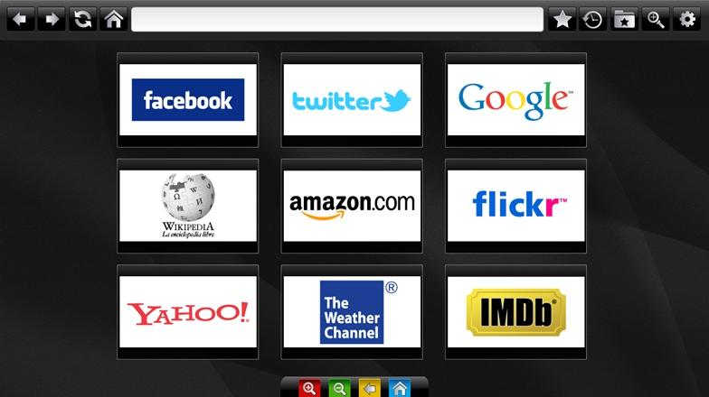 İnternet te Gezinme İnternet tarayıcısını kullanmak için, lütfen portal bölümünden internet tarayıcısı logosunu seçiniz. Web tarayıcısında gezinmek için uzaktan kumandadaki ok tuşlarını kullanınız.