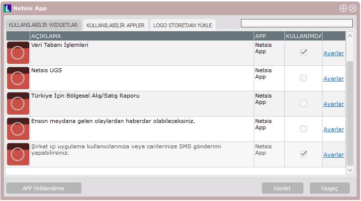 Netsis SMS Raporu Yardımcı Programlar/Raporlar menüsünde bulunan Netsis SMS Raporu ile SMS gönderim sonuçlarının listelenmesi mümkündür. 2.