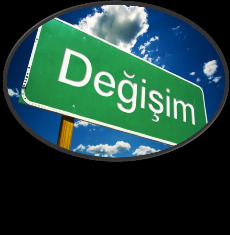 Değişim Türk Dil Kurumu (TDK) sözlüğünde; bir zaman dilimi içindeki değişikliklerin bütünü olarak