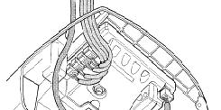 ELEKTRİKSEL MONTAJ Motorun kapağını zorlamadan şekilde gösterildiği gibi açınız. Motora yapılacak olan kaplolama örneği şekildeki gibidir.