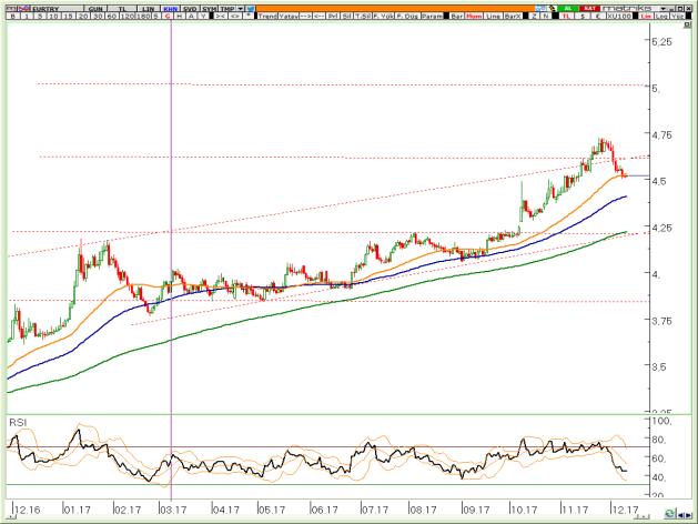 VİOP EURTRY Aralık Kontratı VİOP EURUSD Aralık Kontratı VİOP XAUUSD Aralık Kontratı Piyasanın 4,