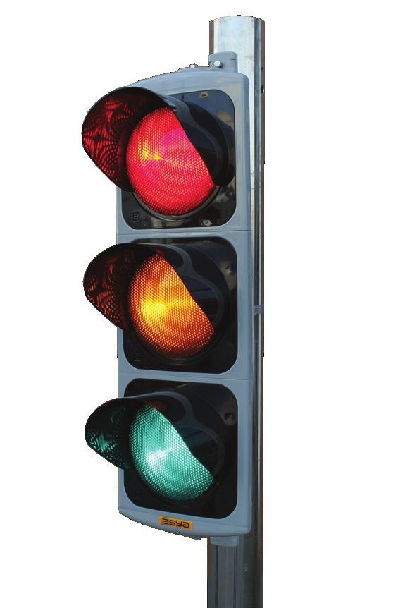 Gri-Siyah Power / Kırmızı, Sarı, Yeşil 8 Watt / Modül Işık Dağıtım Fresnel Lens Yanıltıcı Sinyal Sınıfı 5 Sertifika TS EN