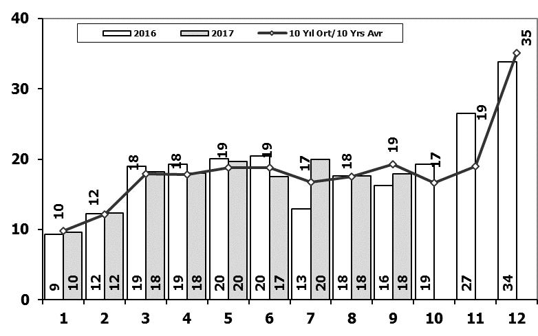 Hafif Ticari Araç Pazarının Analizi LCV Market Analysis Hafif Ticari Araç Pazarı LCV Total Market Aylar / Months 10 Yıl Ort. 10 Yrs Avr.