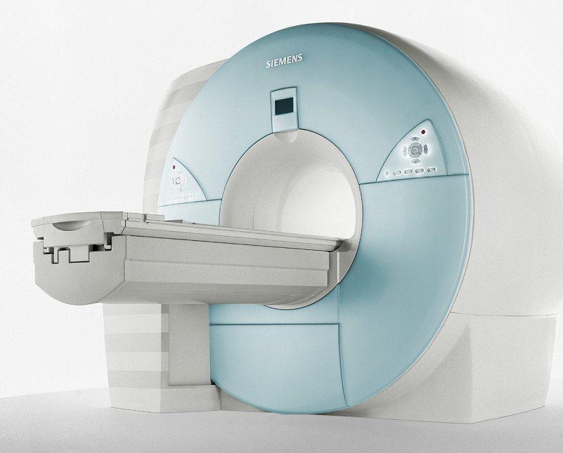Şekil 9.3: Siemens avanto MRI cihazı. Alan şiddeti 1.5 Tesla olup çap boyutu 60 cm dir. Sistemin uzunluğu 160 cm ve ağırlığı 5,9 tondur.