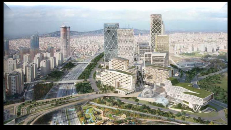 5- Planlanan ve Devam Eden Projeler İstanbul Uluslararası Finans Merkezi Projesi İli : İstanbul İlçesi : Ataşehir Yüz Ölçümü : 28.
