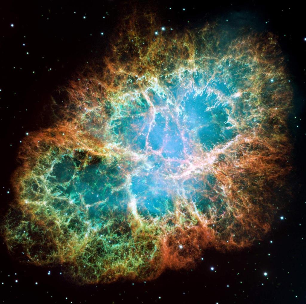 Crab (Yengeç) Süpernova Kalıntısı Yengeç süpernovası