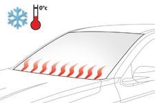 Konfor Arka camın buğusunu giderme - buzunu çözme Çalıştırma Kumanda düğmesi, ısıtma / havalandırma veya klima sisteminin cephesinde bulunur.