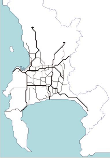Bütünlüklü bir kent dokusu ve ızgara sistemine dayalı ulaşım sistemlerinin oluşturulması Kentin ışınsal biçimde gelişmiş olan ulaşım sisteminin daha etkin olarak kullanılması için ızgara sistemine