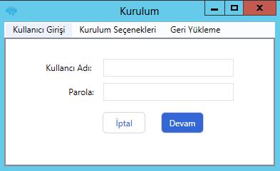 Programın kurulumu Programı https://www.narbulut.com/download sayfasından indirin. Kurulumdan sonra, Windows sistem tepsisinde (bildirim alanında) program simgesi görünür.