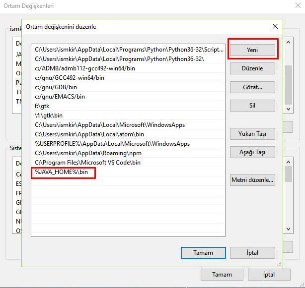 Java JDK Kurulumunun Test Edilmesi Bu işlemlerin ardından java ortamının hatasız kurulup kurulmadığını denemek için Windows +R tuşlarına basılarak cmd ifadesi yazılır ve komut satırının çalışması